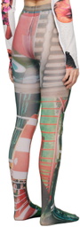 TYT Multicolor 'Thrill Seekers, Hold On' Tights
