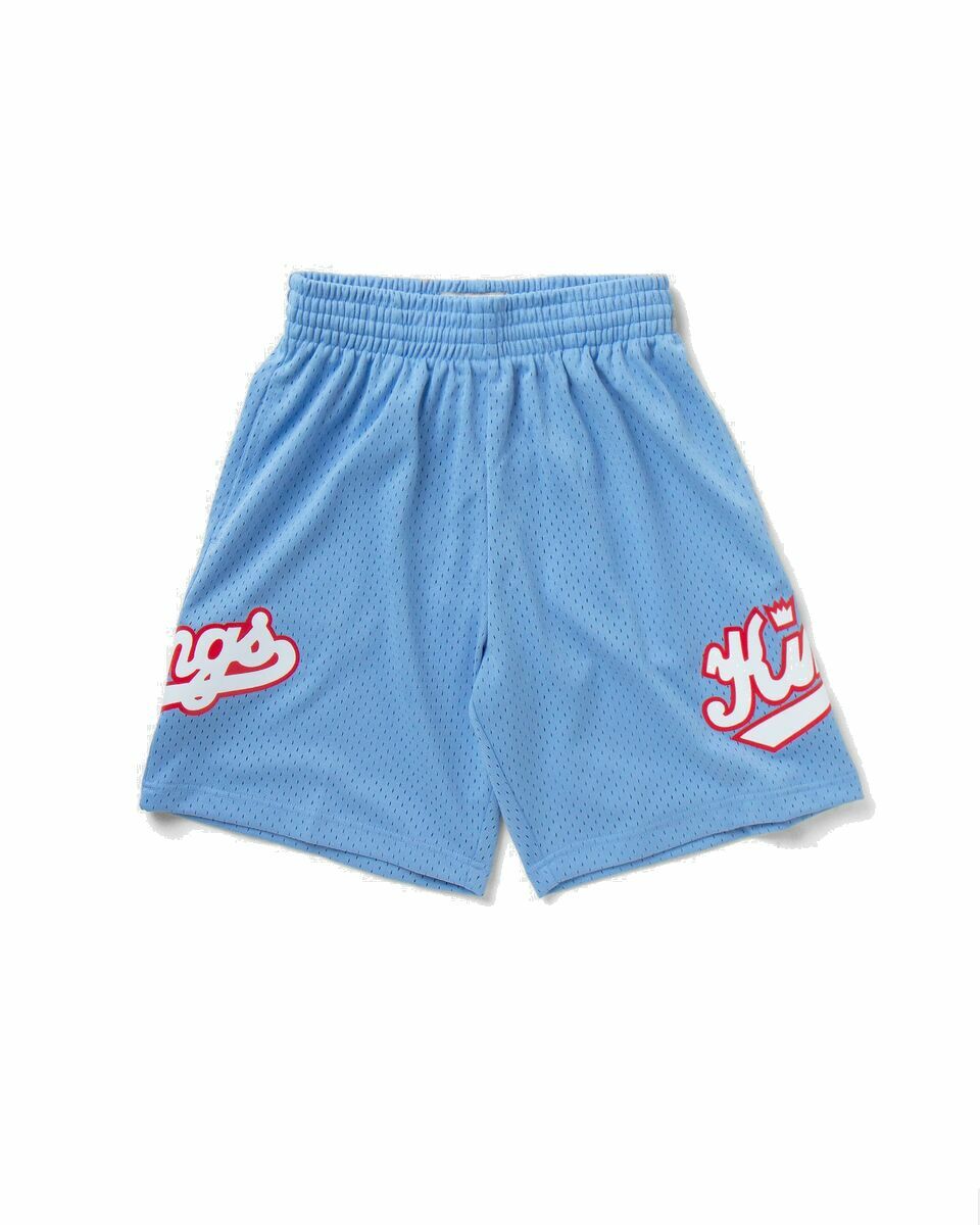 Photo: Mitchell & Ness Nba Swingman Shorts Sacramento Kings 1985 86 Blue - Mens - Sport & Team Shorts