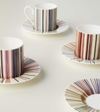 Missoni Stripes Jenkins set of 2 espresso cups and saucers