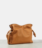 Loewe Flamenco nappa leather clutch bag