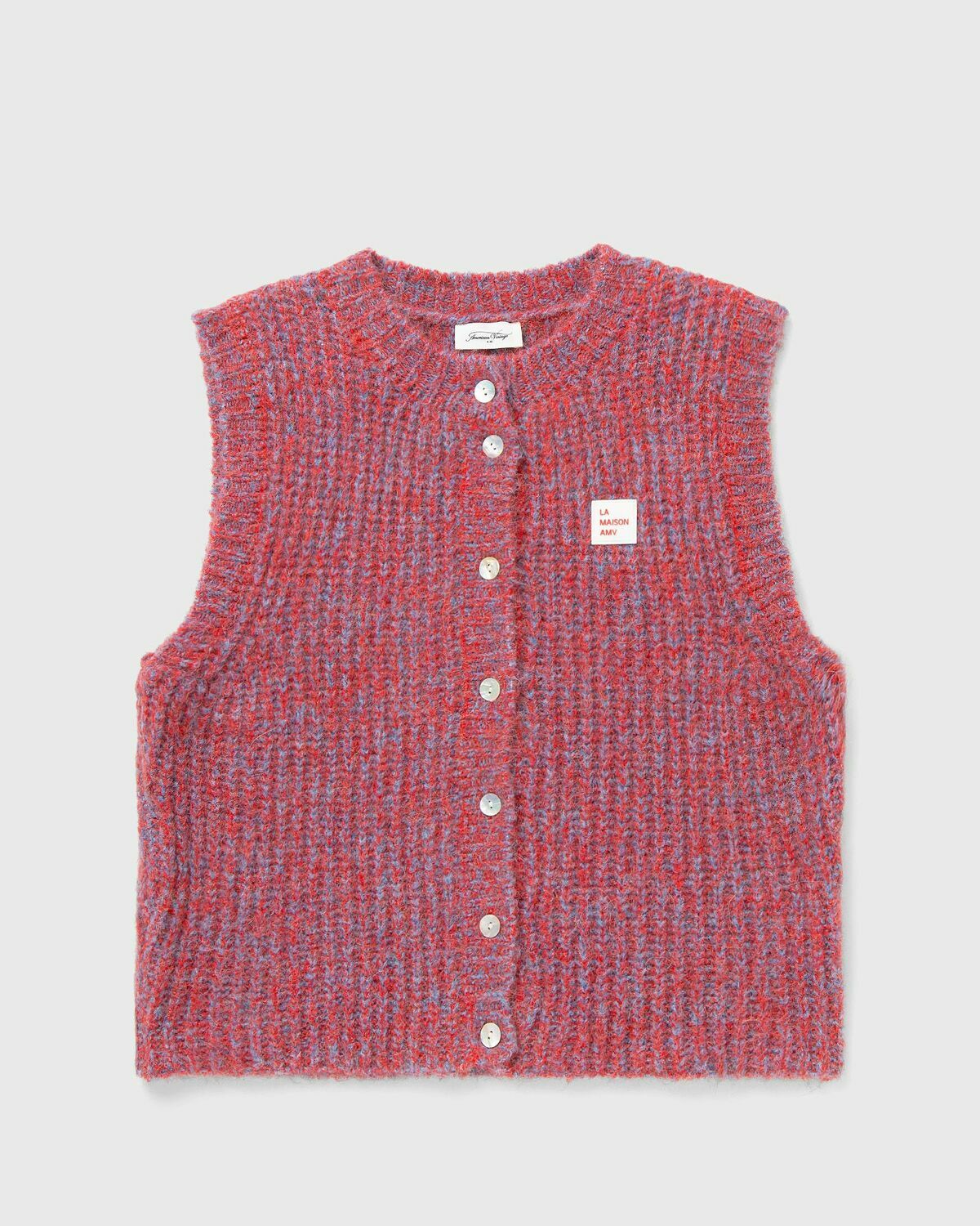American Vintage EAST VEST Red Women