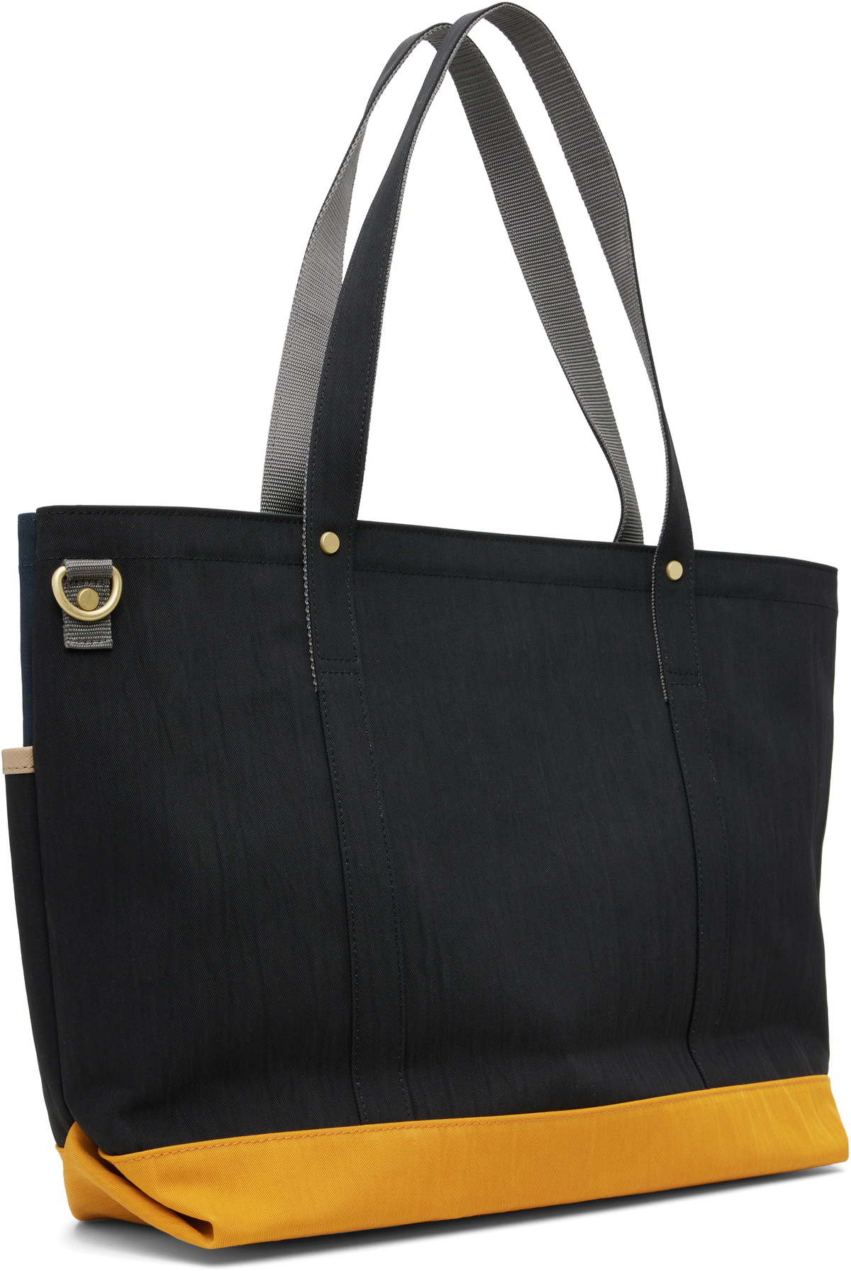 master-piece Navy & Black Link 2WAY Tote