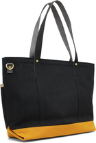 master-piece Navy & Black Link 2WAY Tote