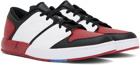 Nike Jordan Red & White Nu Retro 1 Low Sneakers