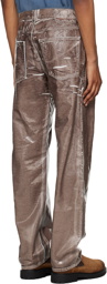 Diesel Brown 2010 D-Macs Straight Jeans