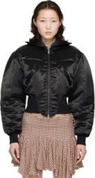 KNWLS Black M-Claw Bomber Jacket