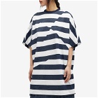 Undercover Women's Striped T-Shirt Dress in Multi