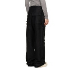 Rick Owens Black Tower Stefan Cargo Pants