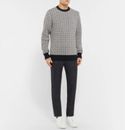 Mr P. - Textured Merino Wool Sweater - Gray