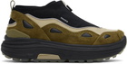 SUICOKE Khaki AKK-ZIP Sneakers