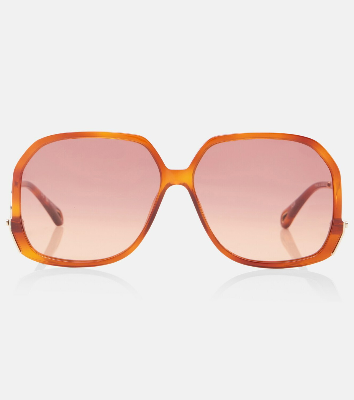 Chloé Wavy square sunglasses