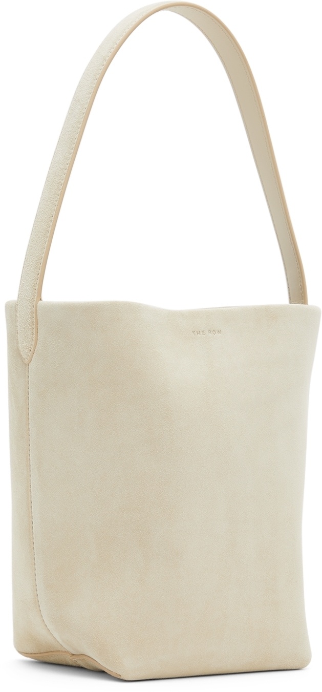 The Row Small N/s Park Tote Bag in White Pld