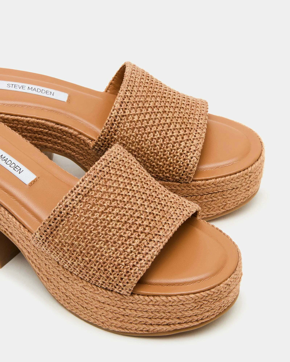 Steve Madden Trippy-Cr Heels in Tan