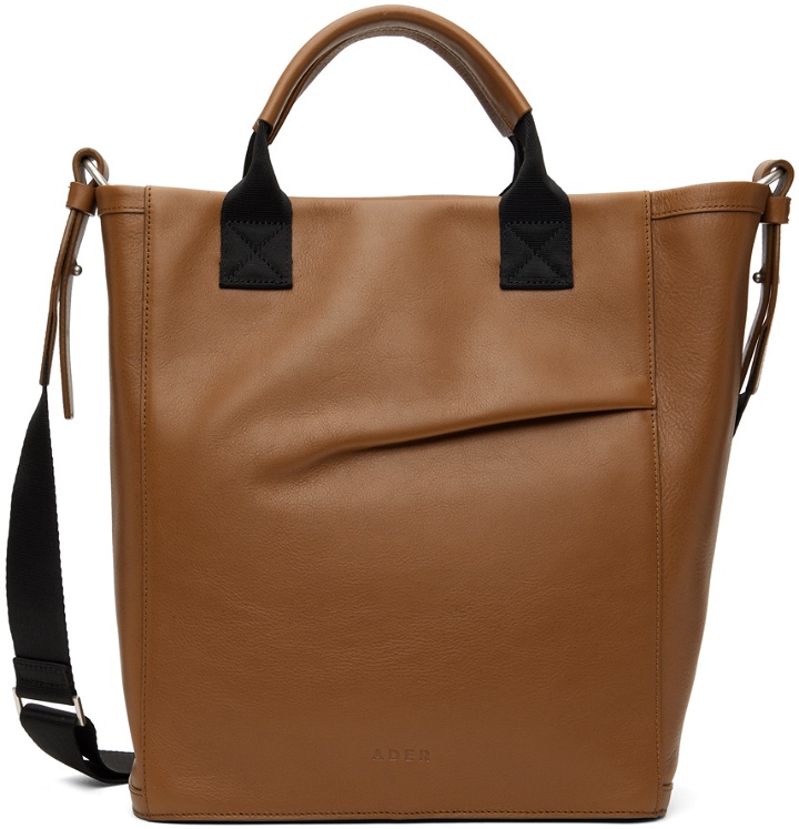 Photo: ADER error Brown Trace Leather Bag