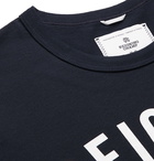 Reigning Champ - Logo-Print Cotton-Jersey T-Shirt - Navy