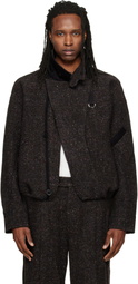NULLUS Gray Layered Placket MK3 Jacket