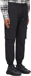 Juun.J Black Insulated Jogger Cargo Pants