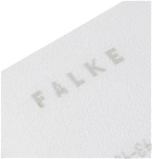 FALKE - Colour-Block Cotton-Blend No-Show Socks - White