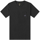 Needles Men's Crew Neck T-Shirt in Black