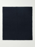 Inis Meáin - Ribbed Merino Wool and Cashmere-Blend Blanket