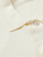 Lardini - Textured Cotton-Blend Cardigan - Neutrals