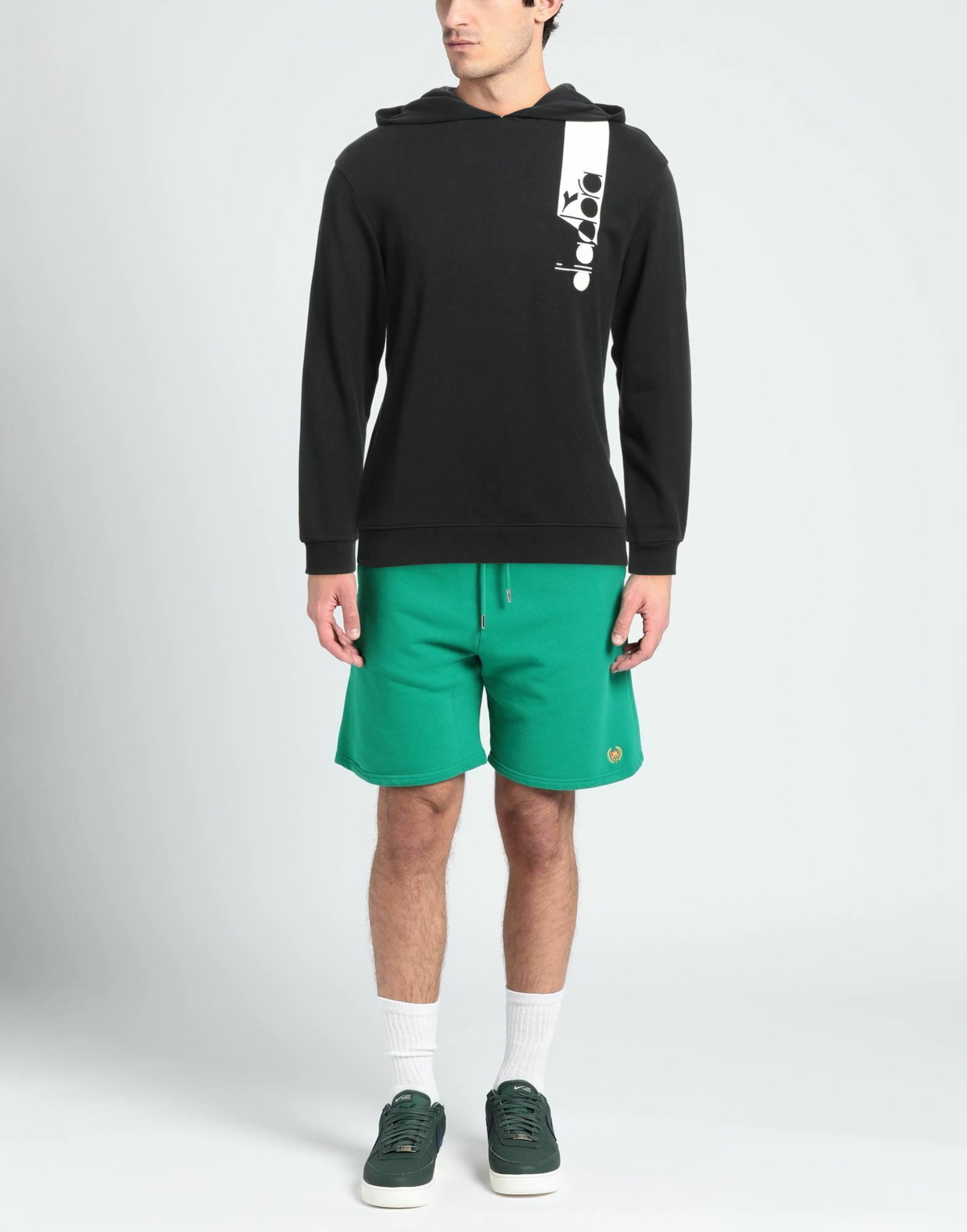 Diadora Mens Sweatshirt in Black