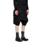 Julius Black Tactical Kite Shorts