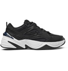 Nike - M2K Tekno Leather, Nylon and Mesh Sneakers - Men - Black