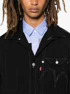 Junya Watanabe MAN Black Contrasting Shirt Jacket