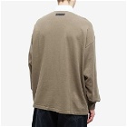 Fear of God ESSENTIALS Men's 1977 Rugby Sweat in Wood