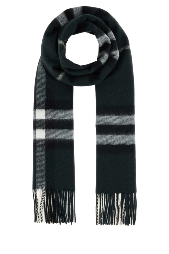 Photo: Burberry Embroidered Cashmere Scarf