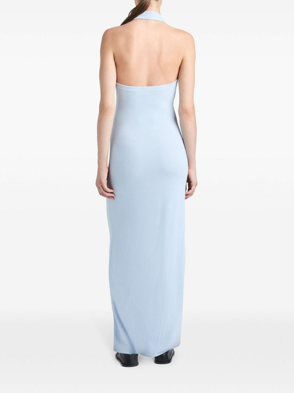 proenza schouler strapless blue dress Indria Dress in Matte Double Crepe New Blue