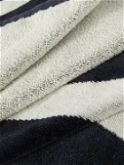 Ermenegildo Zegna - Logo-Jacquard Cotton-Terry Beach Towel