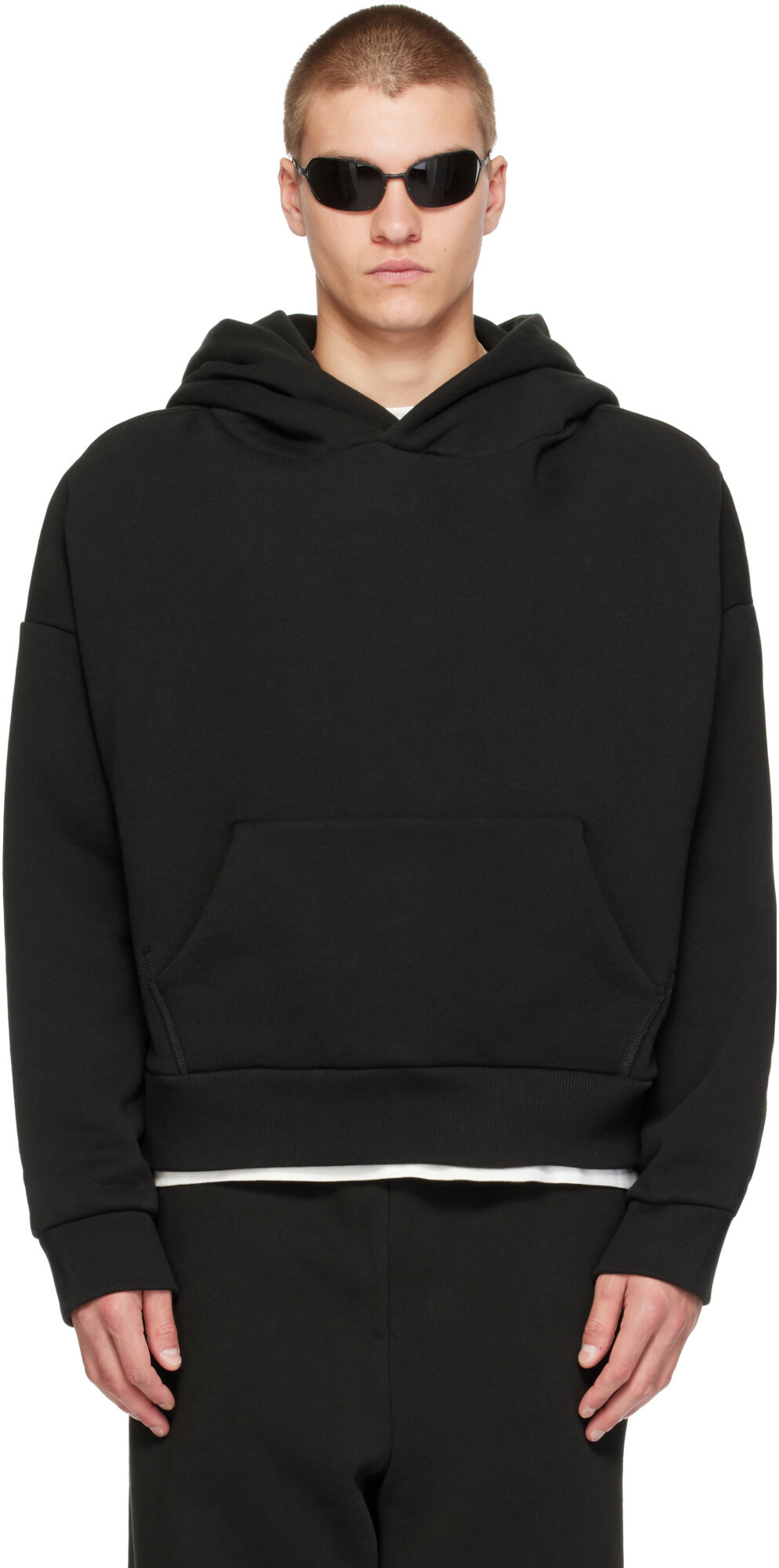 Entire Studios Black Heavy Hoodie