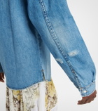 Frame Distressed denim shirt