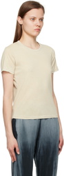 COTTON CITIZEN Beige Standard T-Shirt