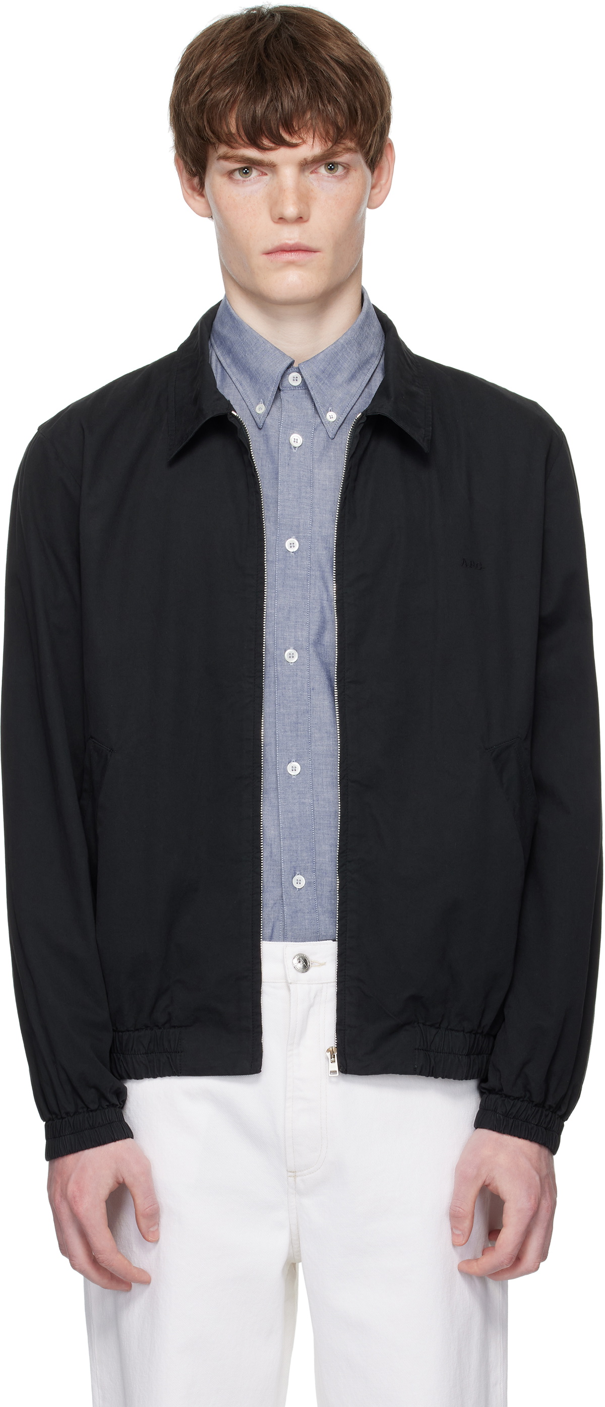 A.P.C. Black Gilbert Jacket A.P.C