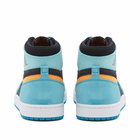 Air Jordan Men's 1 Zoom Air CMFT 2 Sneakers in Bleached Aqua/Bright Citrus