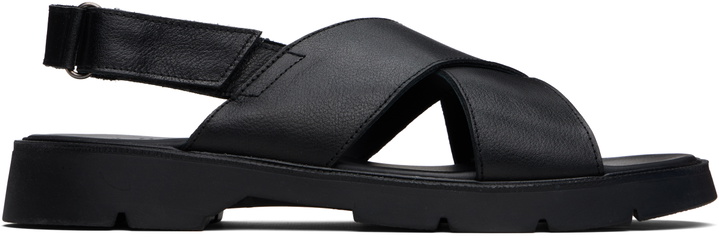 Photo: KLEMAN Black Ilot Oak Sandals