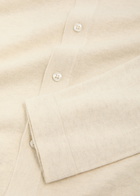 Paige Knitted Cotton Shirt Cream