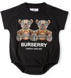 Burberry Baby Two-Pack Thomas Bear Bodysuit Set