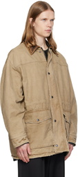 MMIC Beige Closed Form Jacket
