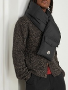 Moncler - Logo-Appliquéd Quilted Shell Down Scarf