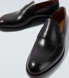 Zegna Leather penny loafers