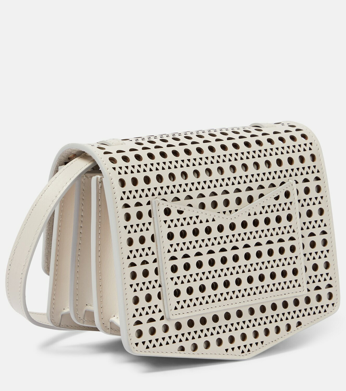 Alaïa Le Papa Small Vienne leather crossbody bag ALAÏA