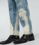 Tom Ford - Bleached straight-leg jeans