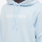 Burberry Men's Ansdell Logo Hoody in Sky