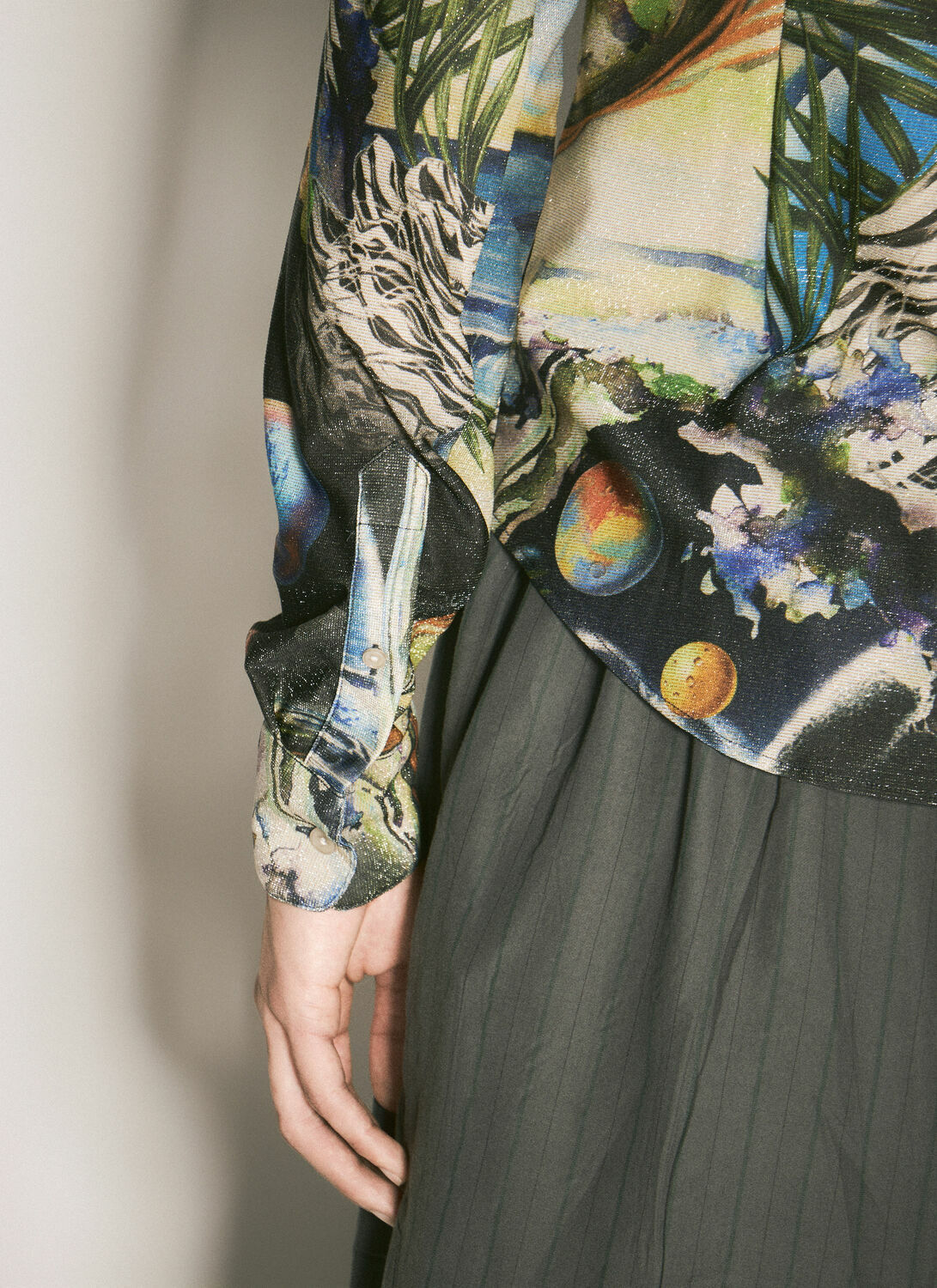 Martine Rose Printed Stretch Shirt