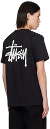 Stüssy Black Basic T-Shirt