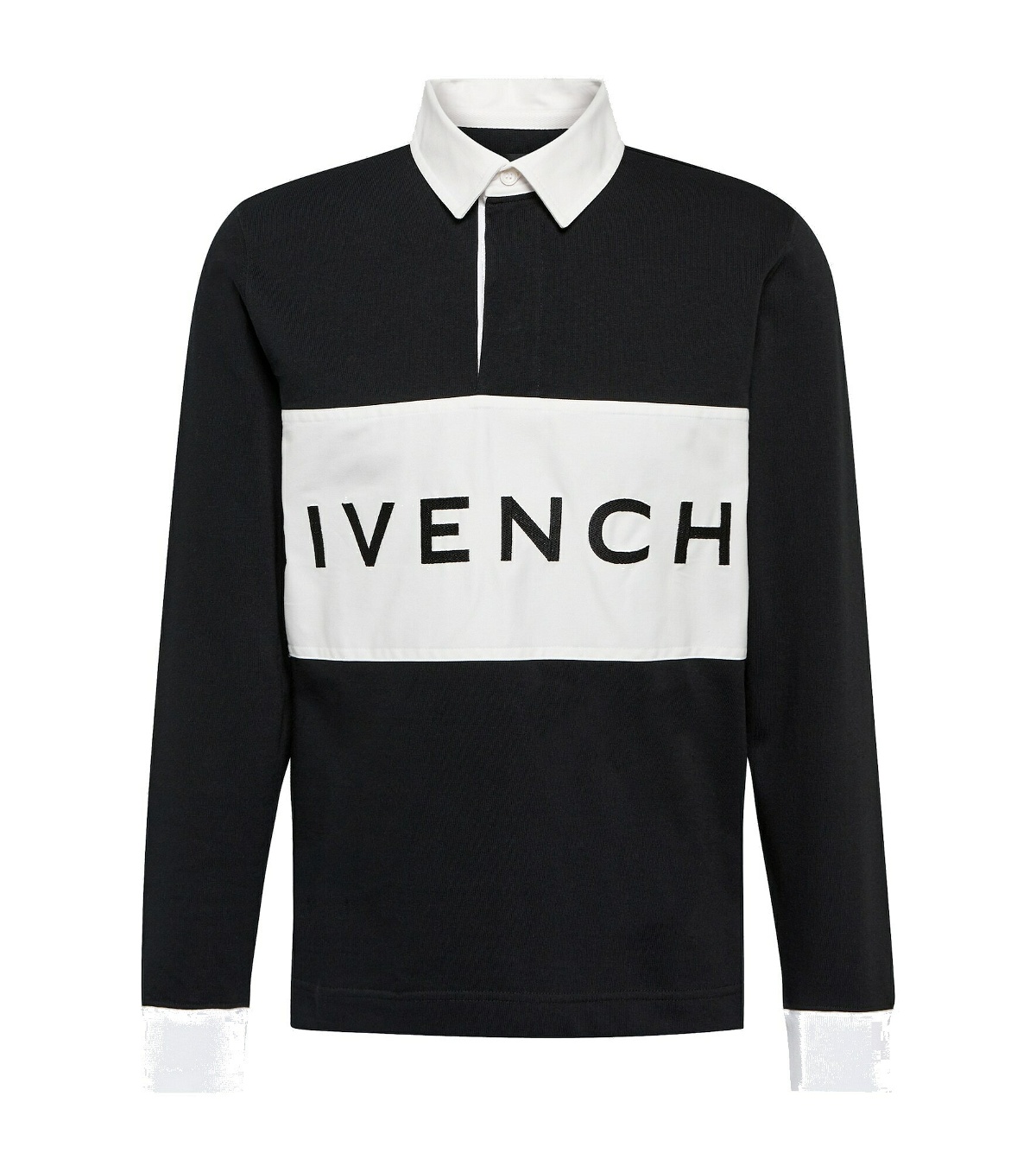 Photo: Givenchy - Logo cotton rugby polo shirt